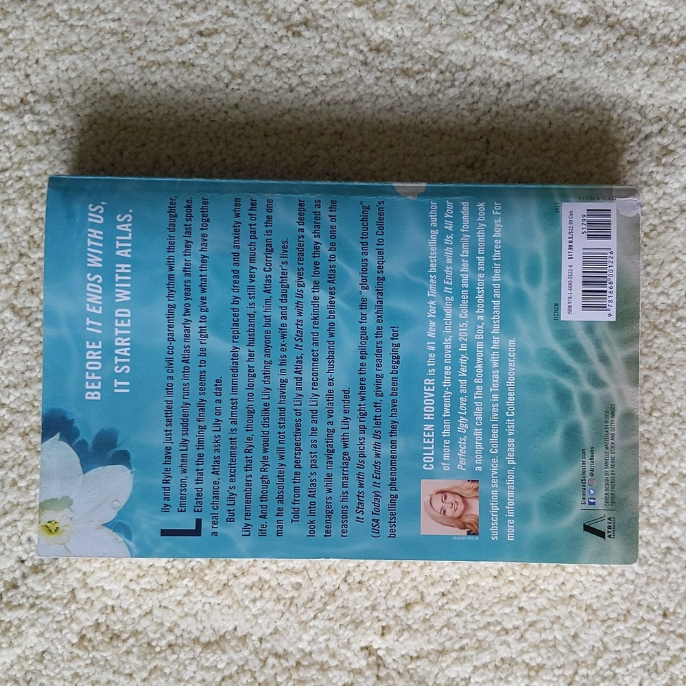 Colleen Hoover-It Ends With Us-It Starts With Us-Regretting You-Reminders of Him - Picture 5 of 9